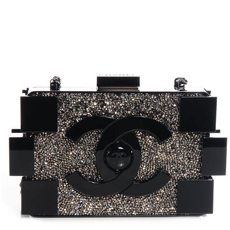 crystal lego clutch chanel|where to buy Chanel Lego.